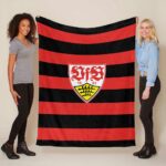 VfB Stuttgart Fußball-Club 02 Fleecedecke – Decke