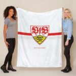 VfB Stuttgart Fußball-Club 13 Fleecedecke – Decke