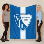 VfL Bochum Fußball-Club 11 Fleecedecke – Decke
