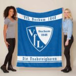 VfL Bochum Fußball-Club 12 Fleecedecke – Decke