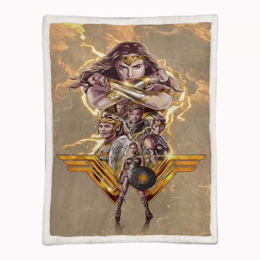 Wonder Woman DC Comics 01 Decke - Fleecedecke – Bild 2