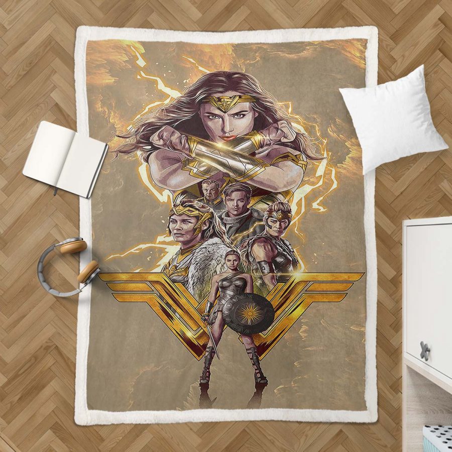 Wonder Woman DC Comics 01 Decke - Fleecedecke – Bild 3
