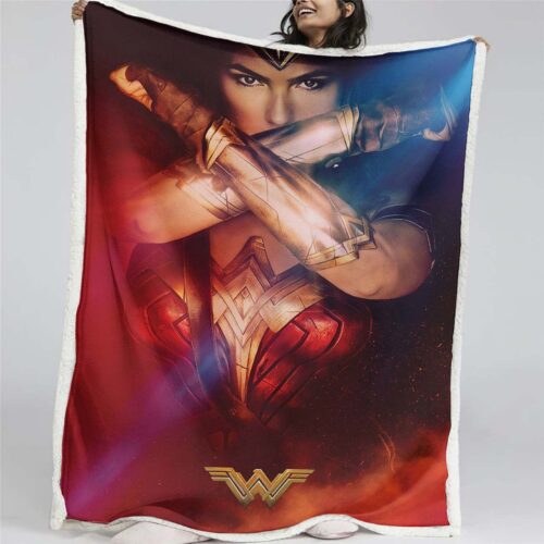 Wonder Woman DC Comics 03 Decke - Fleecedecke