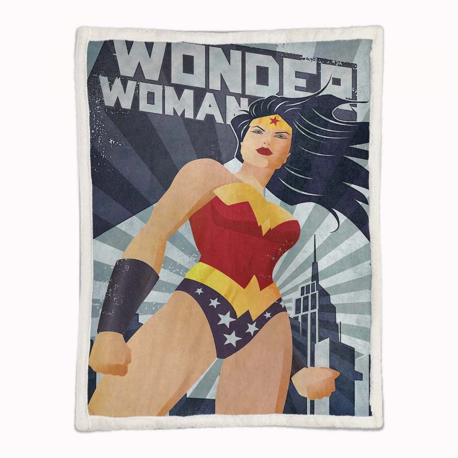 Wonder Woman DC Comics 04 Decke - Fleecedecke – Bild 2