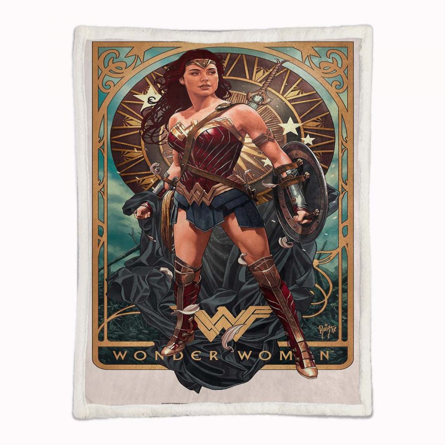 Wonder Woman DC Comics 05 Decke - Fleecedecke – Bild 2