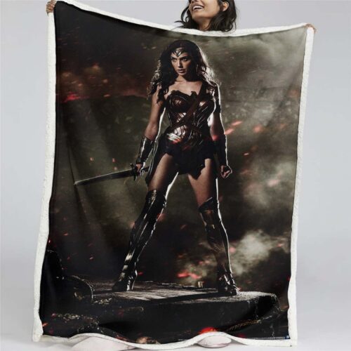Wonder Woman DC Comics 07 Decke - Fleecedecke