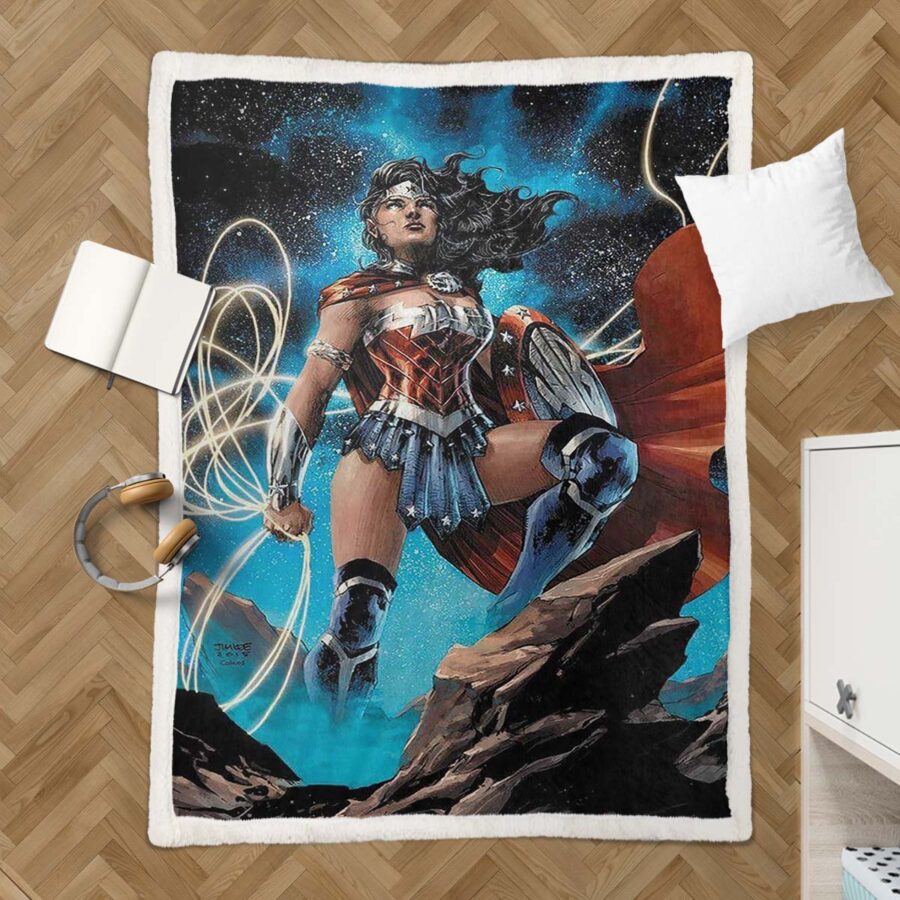 Wonder Woman DC Comics 08 Decke - Fleecedecke – Bild 3
