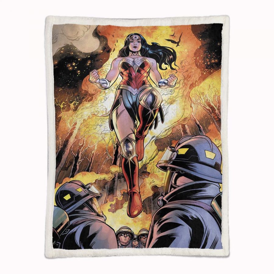Wonder Woman DC Comics 12 Decke - Fleecedecke – Bild 2