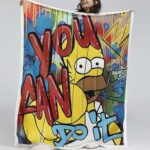 Du kannst es nicht tun, Bart Simpson Decke – Fleecedecke