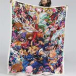 Yu Gi Oh Alle Charaktere 12 Decke – Fleecedecke