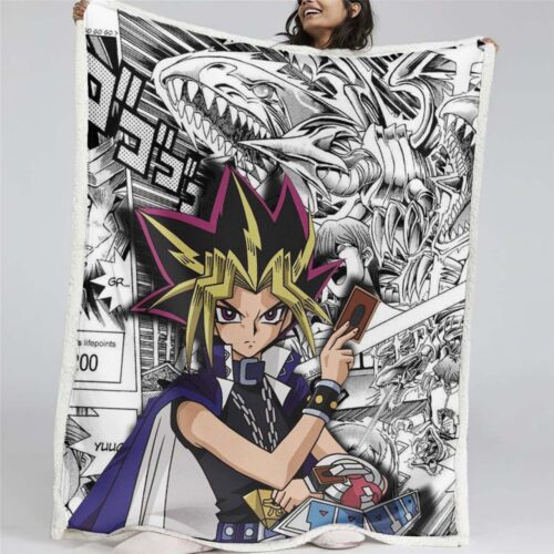 Yu Gi Oh Alle Charaktere 13 Decke - Fleecedecke