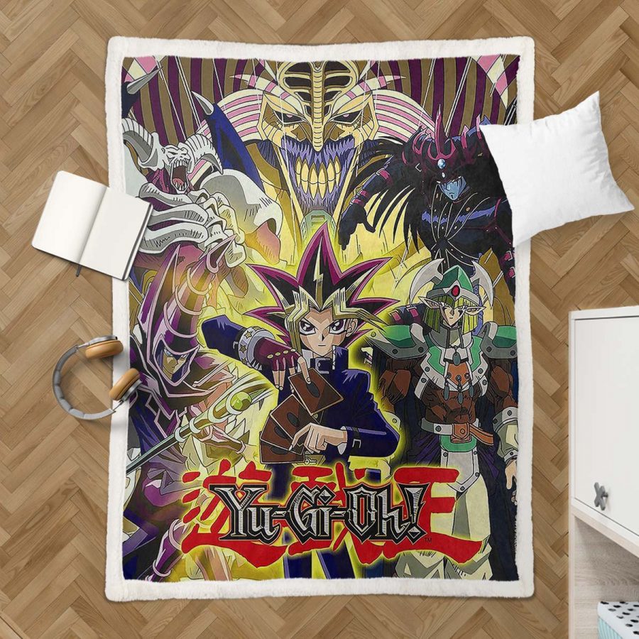 Yu Gi Oh Charaktere 02 Decke - Fleecedecke – Bild 3