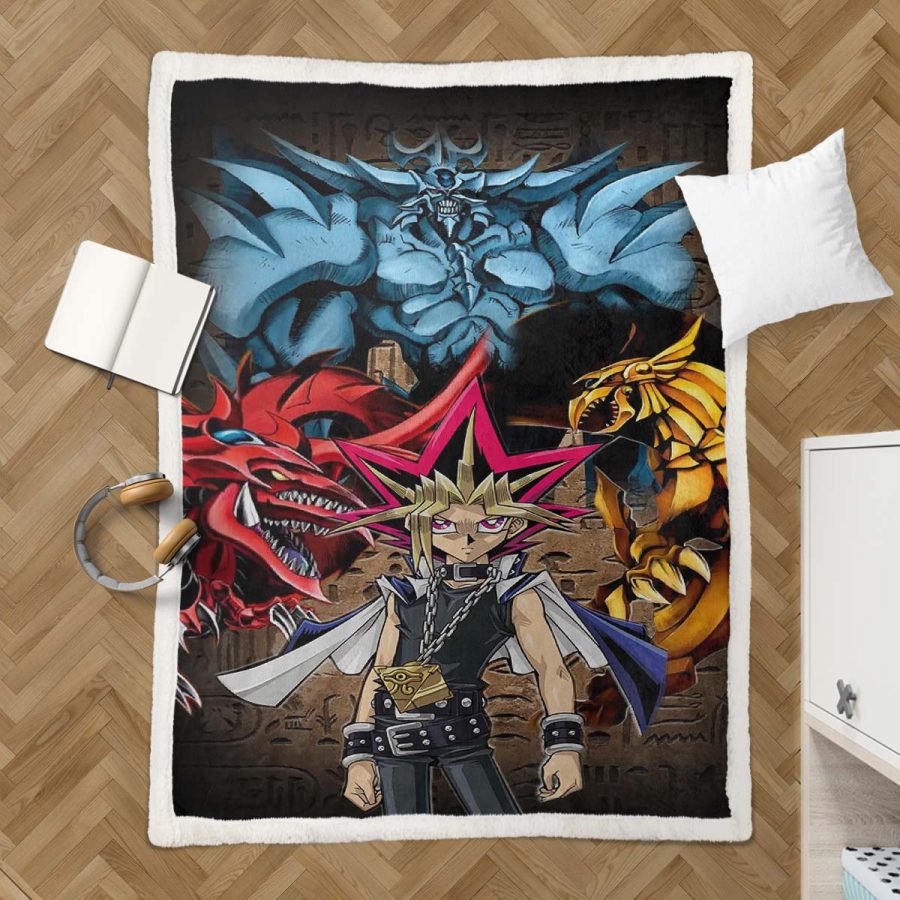 Yu Gi Oh Charaktere 05 Decke - Fleecedecke – Bild 3