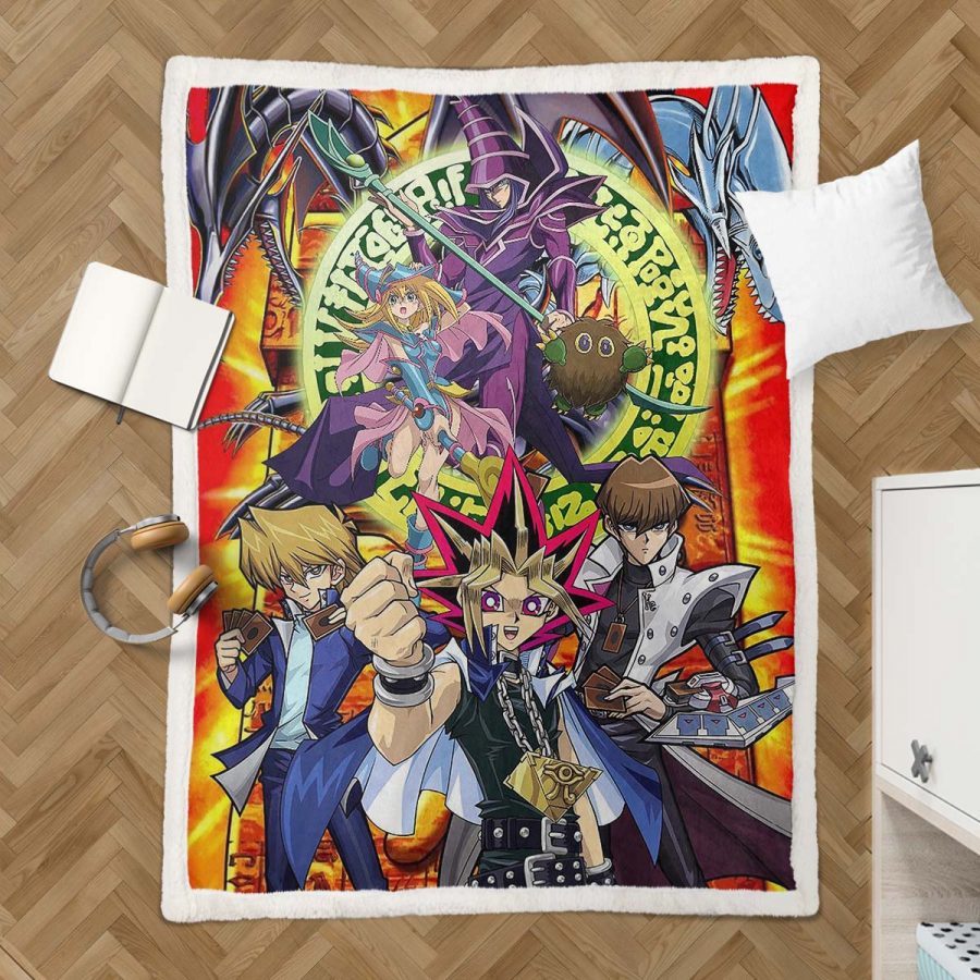Yu Gi Oh Charaktere 06 Decke - Fleecedecke – Bild 3