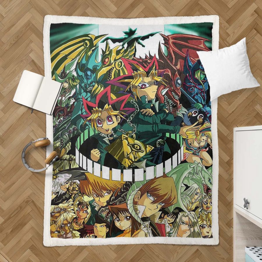 Yu Gi Oh Charaktere 08 Decke - Fleecedecke – Bild 3
