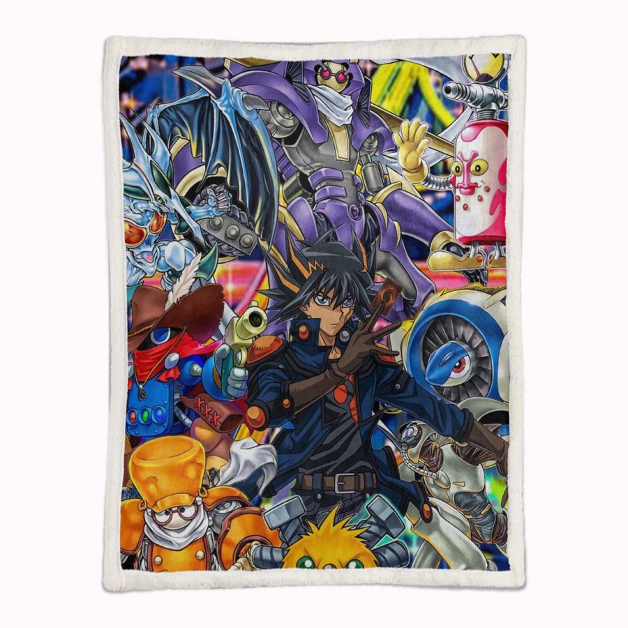 Yu Gi Oh Charaktere 1 Decke - Fleecedecke – Bild 2