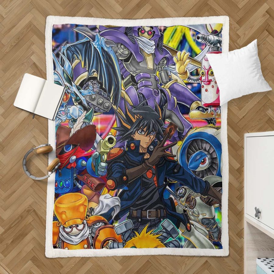 Yu Gi Oh Charaktere 1 Decke - Fleecedecke – Bild 3