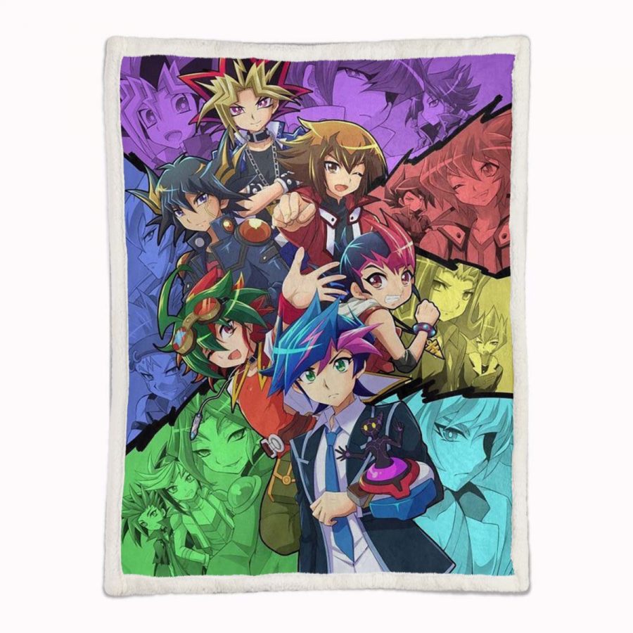 Yu Gi Oh Charaktere 10 Decke - Fleecedecke – Bild 2