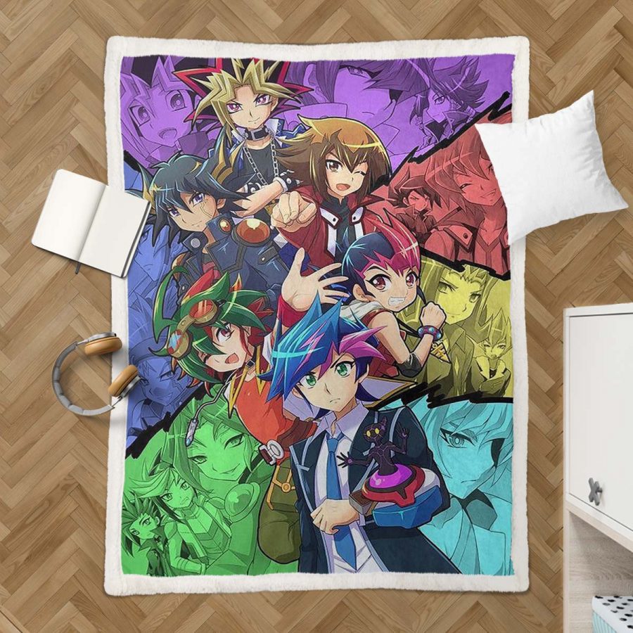 Yu Gi Oh Charaktere 10 Decke - Fleecedecke – Bild 3