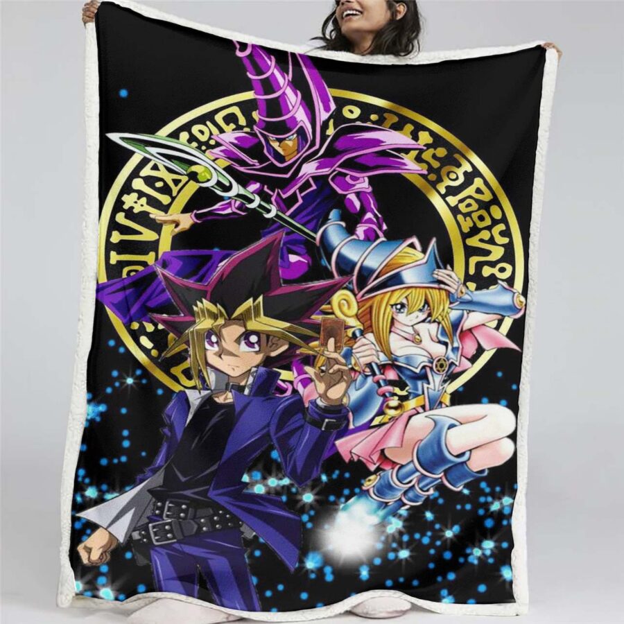 Yu Gi Oh Muto Yo gi Charaktere 07 Decke - Fleecedecke