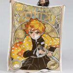 Zenitsu Demon Slayer Decke – Fleecedecke