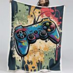Gamecontroller PlayStation Decke – Fleecedecke