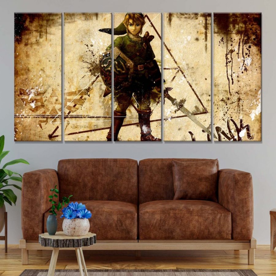 Link The Legend of Zelda 3 Leinwandbilder – Bild 2