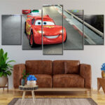 Lightning McQueen Disney Cars 11 Leinwandbilder