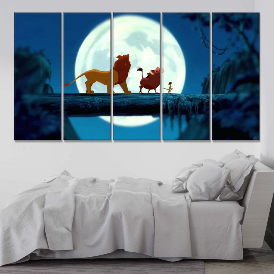 Simba König der Löwen 21 Leinwandbilder – Bild 2