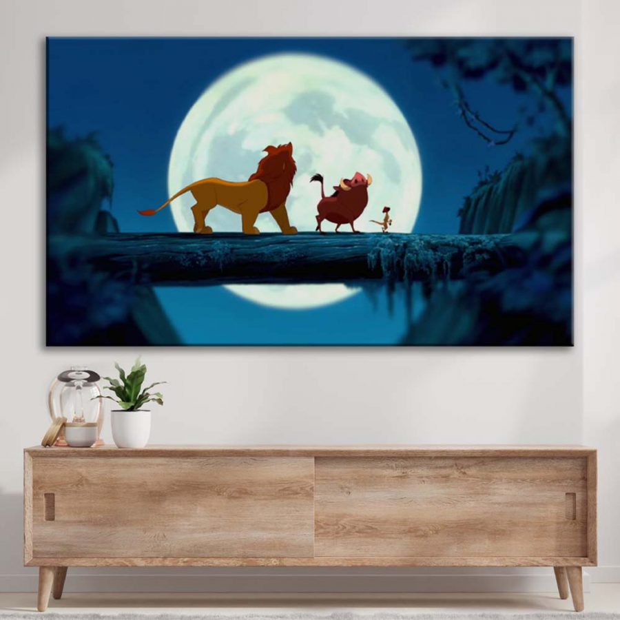 Simba König der Löwen 21 Leinwandbilder – Bild 3