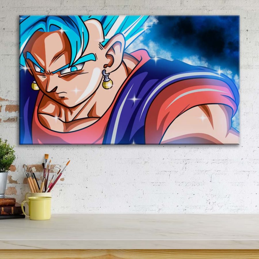 Dragon Ball Z Super Vegeto Blaue Leinwandbilder – Bild 3