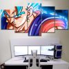 Dragon Ball Z Super Vegeto Blaue Leinwandbilder