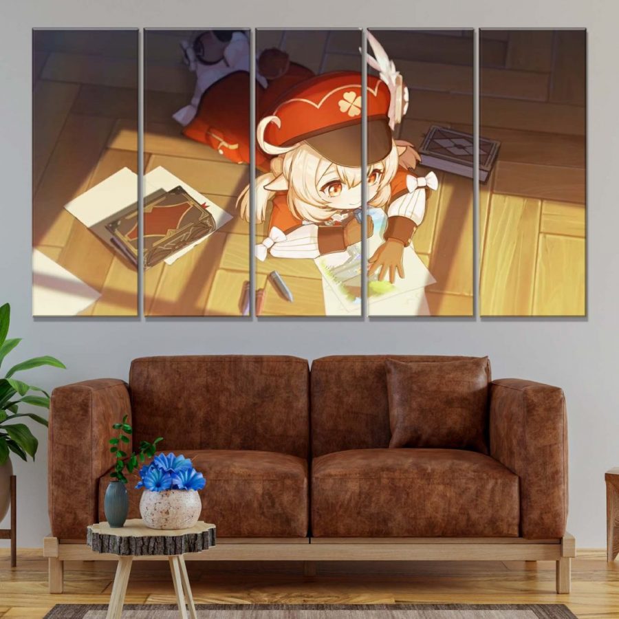 Klee Genshin Impact Leinwandbilder – Bild 2