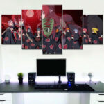 Akatsuki Alle Charaktere 1 Leinwandbilder