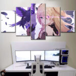 Fischi Genshin Impact Leinwandbilder