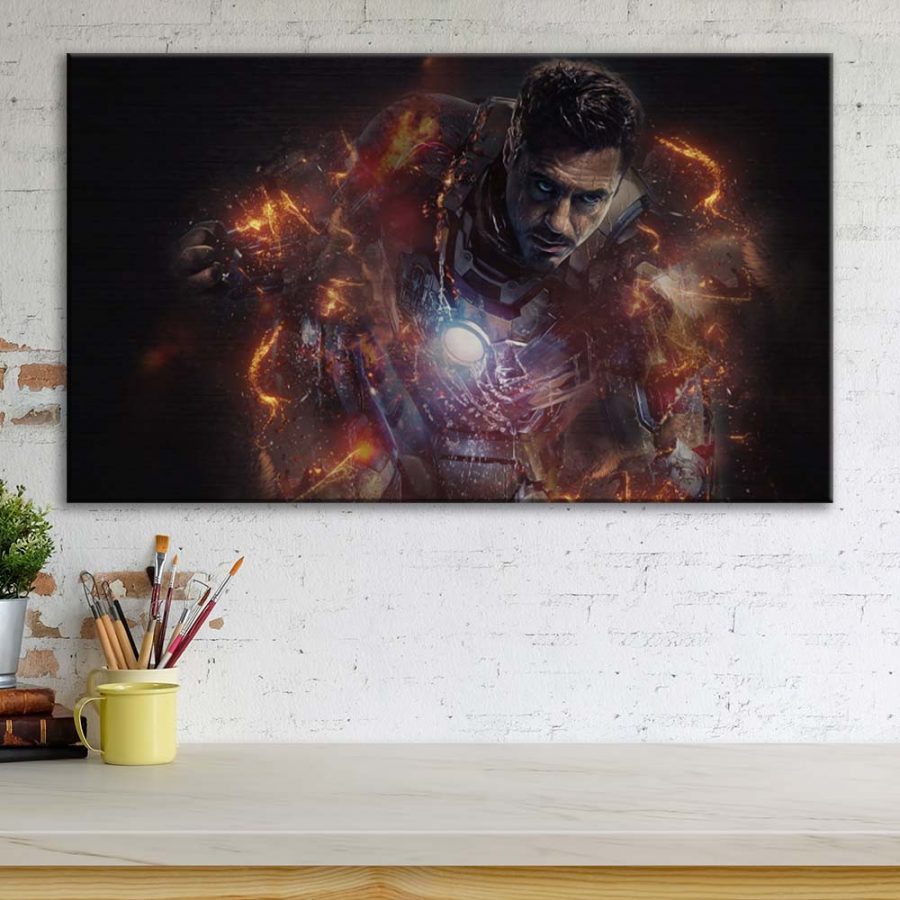 Iron Man Avengers Marvel 12 Leinwandbilder – Bild 3