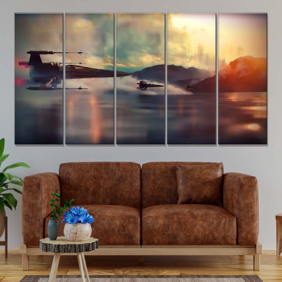 Star Wars X Wing Leinwandbilder – Bild 2