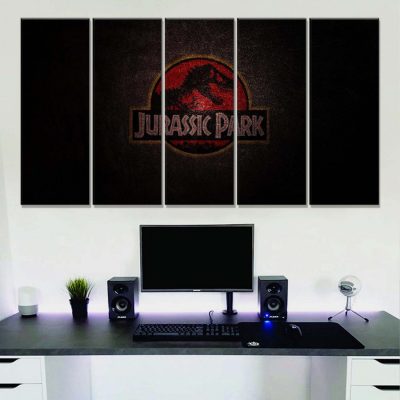 Alternative view of Jurassic Park 15 Leinwandbilder