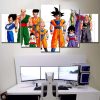 Alle Charaktere Dragon Ball 05 Leinwandbilder