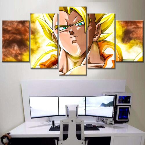 Gogeta Dragon Ball Leinwandbilder