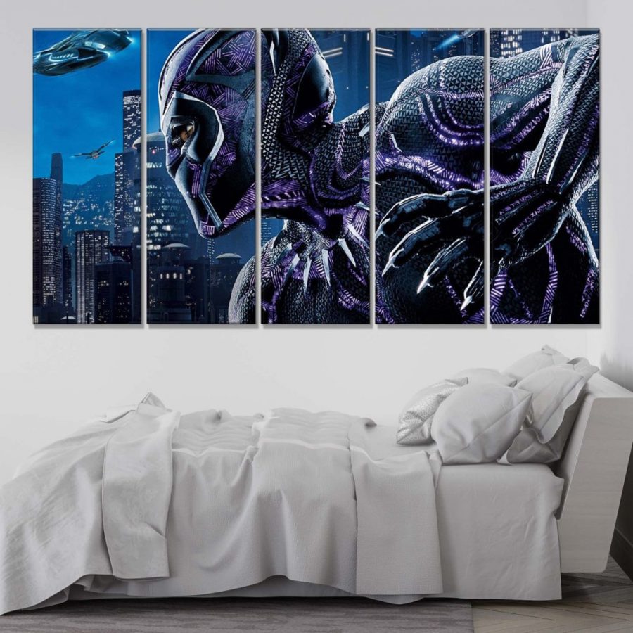 Black Panther 6 Leinwandbilder – Bild 2