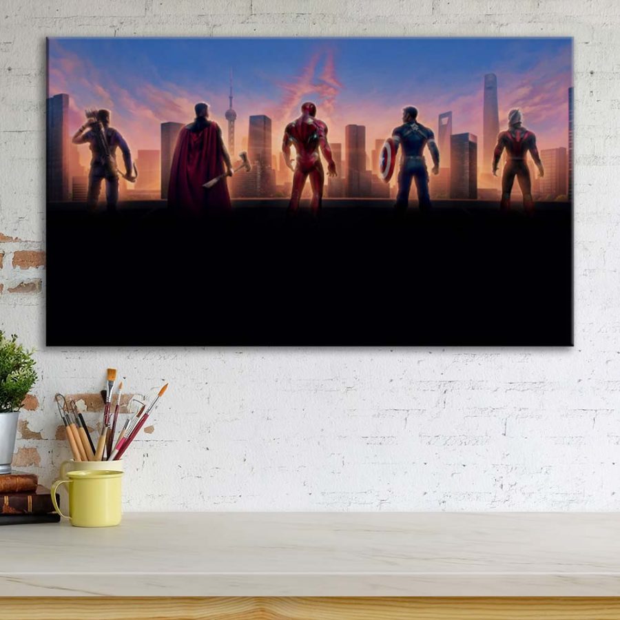 Avengers Marvel 16 Leinwandbilder – Bild 3