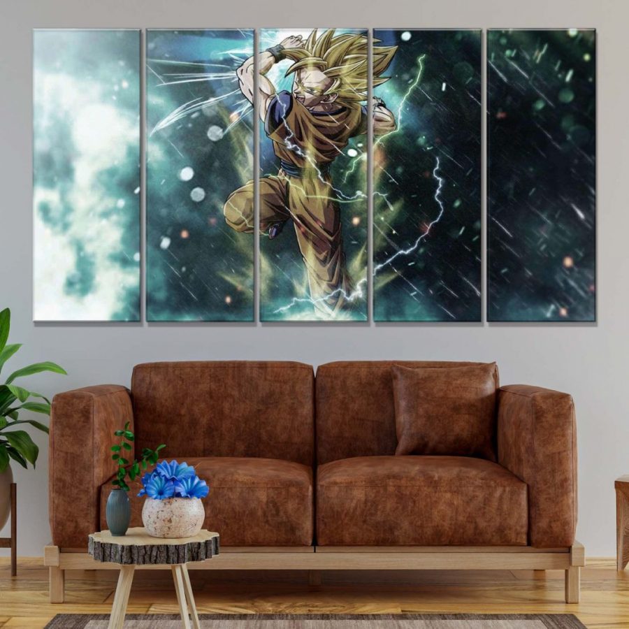Dragon Ball Z Goku Leinwandbilder – Bild 2