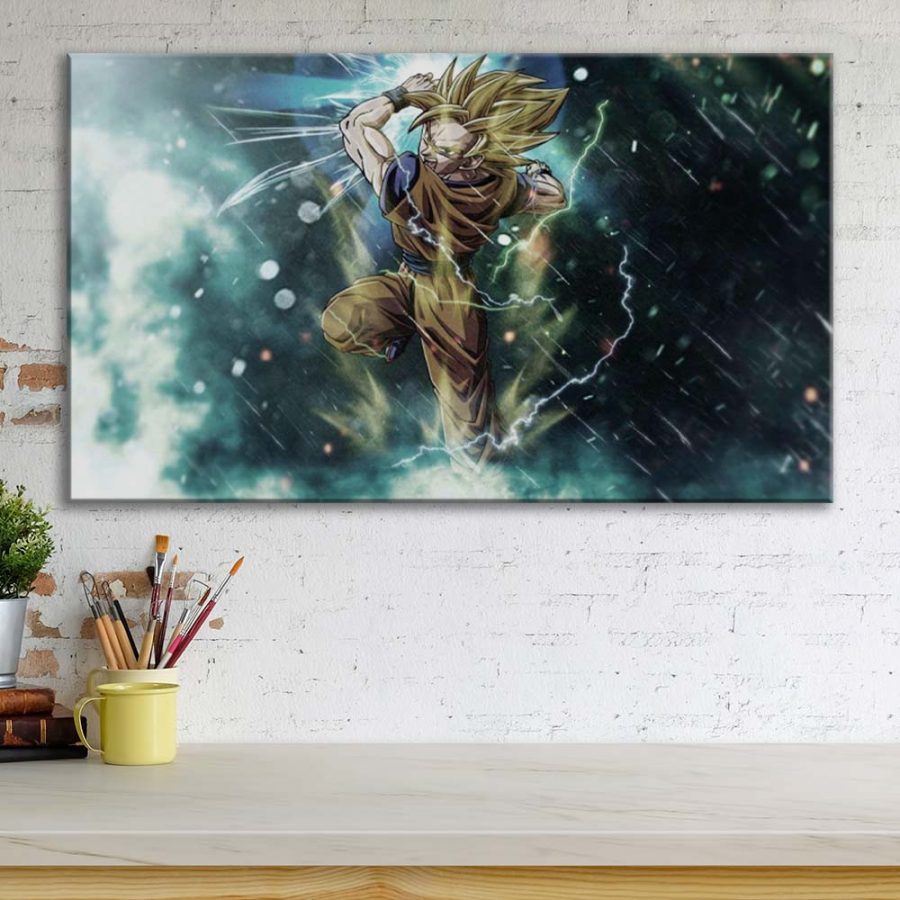Dragon Ball Z Goku Leinwandbilder – Bild 3