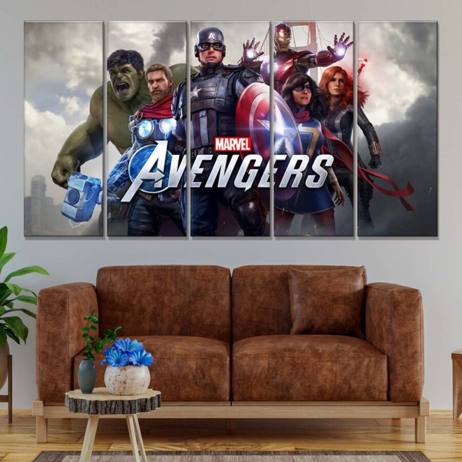 Avengers Marvel 3 Leinwandbilder – Bild 2