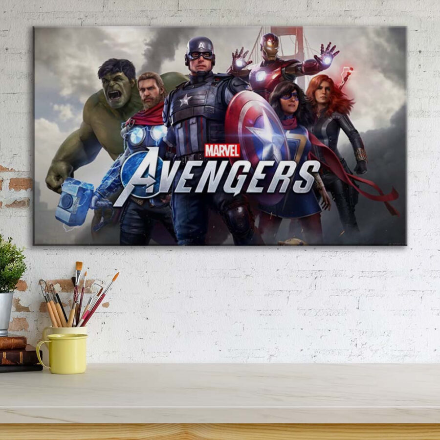 Avengers Marvel 3 Leinwandbilder – Bild 3