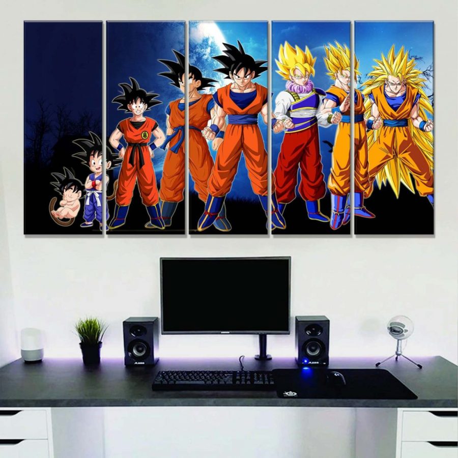Son Goku Dragon Ball 06 Leinwandbilder – Bild 2