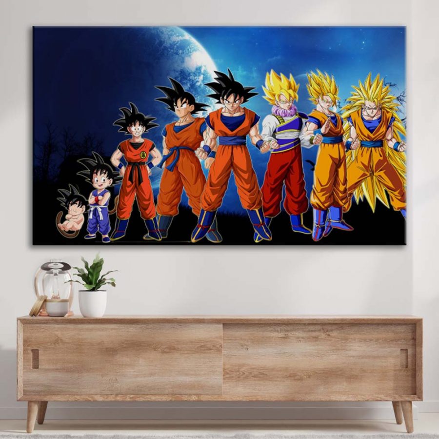 Son Goku Dragon Ball 06 Leinwandbilder – Bild 3