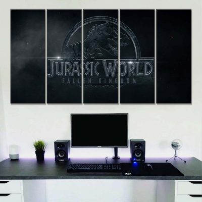 Alternative view of Jurassic Park 28 Leinwandbilder