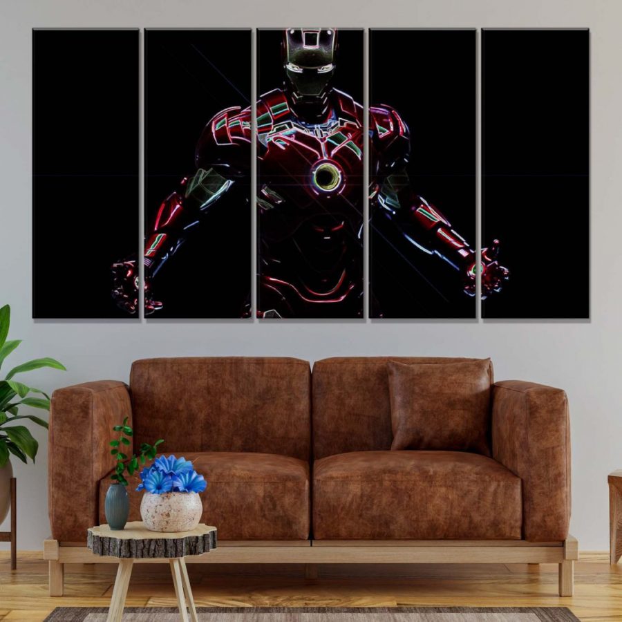 Avengers: Marvel Ironman Leinwandbilder – Bild 2